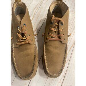 Vionic Men’s Leather Boat Shoes  SZ US !0